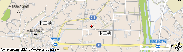和歌山県田辺市下三栖1227-11周辺の地図
