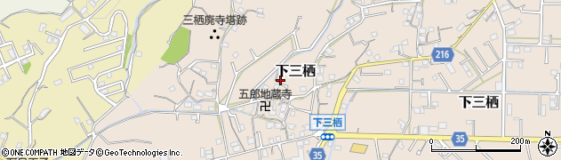 和歌山県田辺市下三栖501周辺の地図