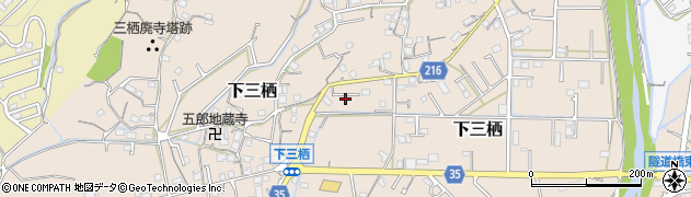 和歌山県田辺市下三栖1240周辺の地図
