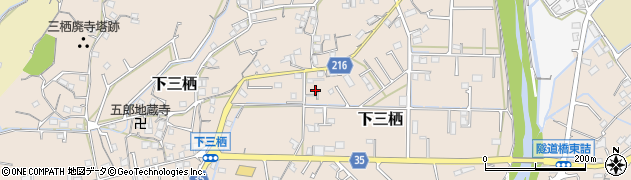 和歌山県田辺市下三栖1233-4周辺の地図