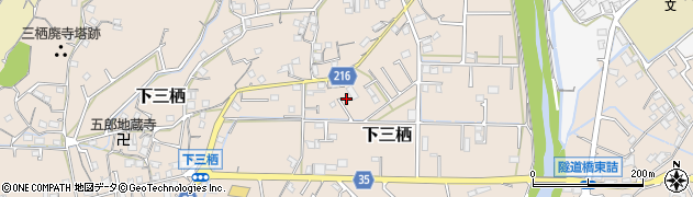 和歌山県田辺市下三栖1227周辺の地図
