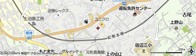セリア和歌山田辺インター店周辺の地図