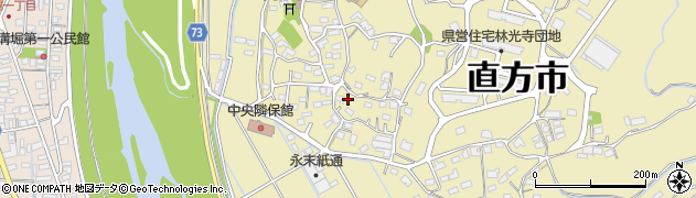 福岡県直方市下境3158周辺の地図
