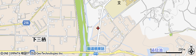 和歌山県田辺市下三栖1686周辺の地図