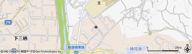 和歌山県田辺市下三栖1703-3周辺の地図