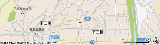 和歌山県田辺市下三栖1235周辺の地図