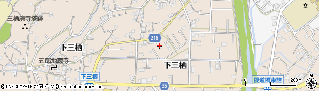 和歌山県田辺市下三栖1225周辺の地図