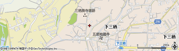 和歌山県田辺市下三栖183周辺の地図