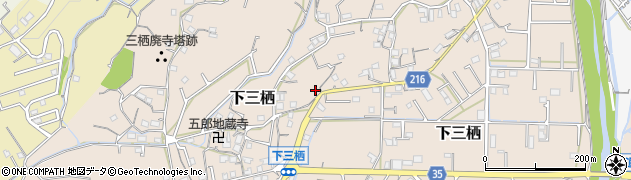 和歌山県田辺市下三栖570周辺の地図