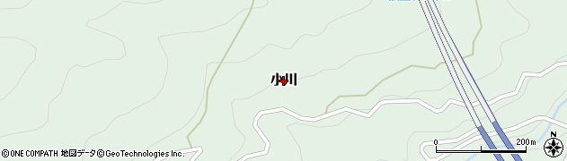 高知県大豊町（長岡郡）小川周辺の地図