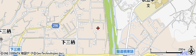 和歌山県田辺市下三栖1202周辺の地図