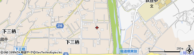 和歌山県田辺市下三栖1200周辺の地図