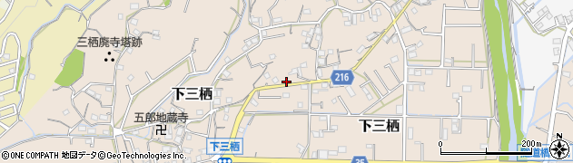 和歌山県田辺市下三栖575周辺の地図