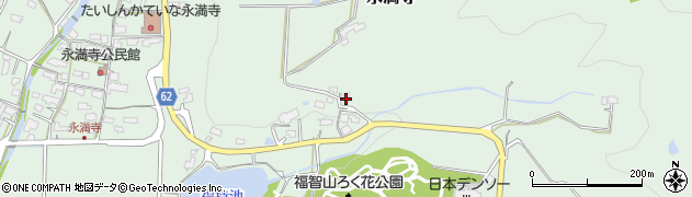 福岡県直方市永満寺1657-2周辺の地図