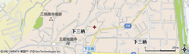 和歌山県田辺市下三栖560周辺の地図