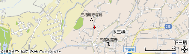 和歌山県田辺市下三栖225周辺の地図