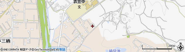和歌山県田辺市下三栖1822周辺の地図