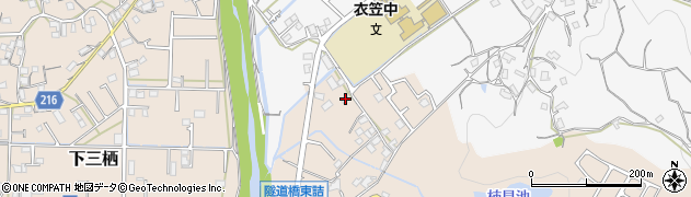 和歌山県田辺市下三栖1694-2周辺の地図