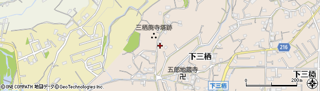 和歌山県田辺市下三栖226周辺の地図