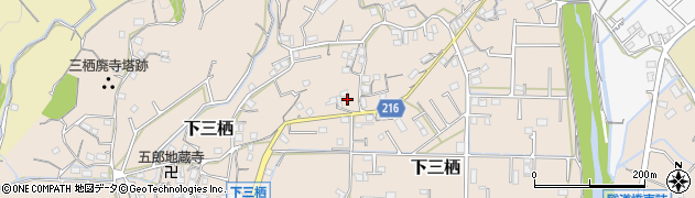 和歌山県田辺市下三栖584周辺の地図