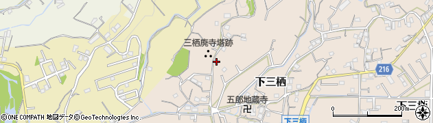 和歌山県田辺市下三栖230周辺の地図