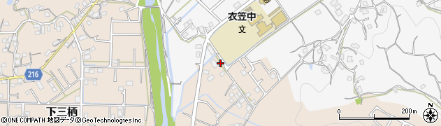 和歌山県田辺市下三栖1688-1周辺の地図