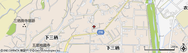 和歌山県田辺市下三栖854周辺の地図