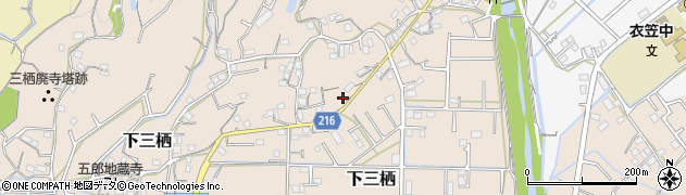 和歌山県田辺市下三栖860周辺の地図