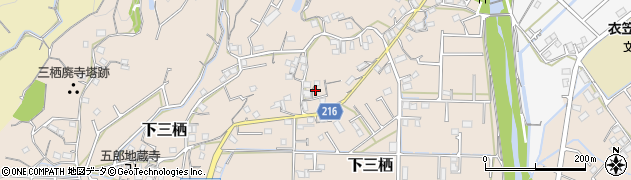 和歌山県田辺市下三栖853周辺の地図