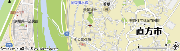 福岡県直方市下境3176周辺の地図