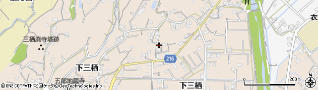和歌山県田辺市下三栖851周辺の地図