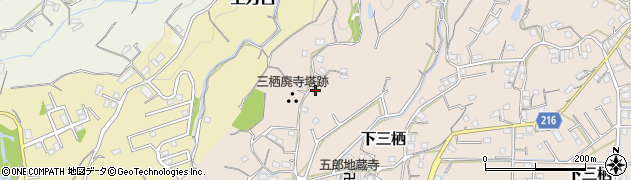 和歌山県田辺市下三栖247周辺の地図