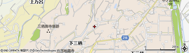 和歌山県田辺市下三栖484周辺の地図