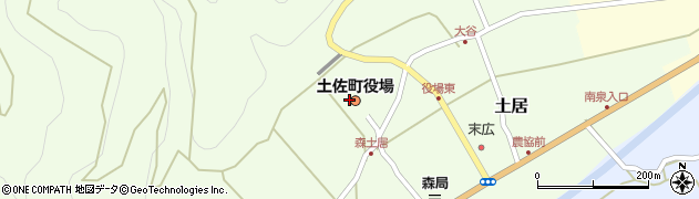 高知県地域支援企画員周辺の地図