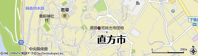 福岡県直方市下境3116周辺の地図