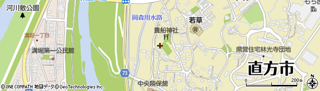 福岡県直方市下境3260周辺の地図