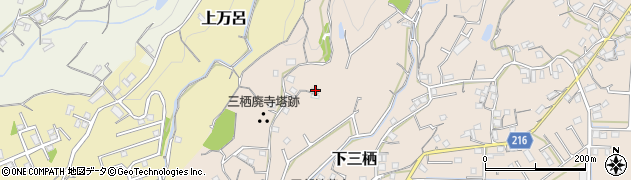 和歌山県田辺市下三栖310-1周辺の地図