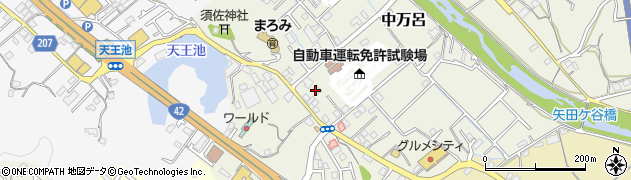 中田メガネ店周辺の地図