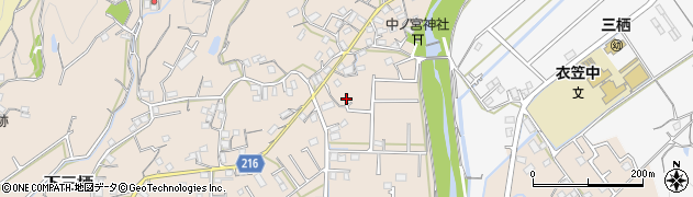 和歌山県田辺市下三栖893周辺の地図