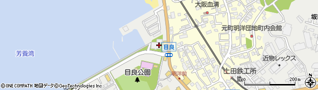 和歌山県田辺市目良44周辺の地図