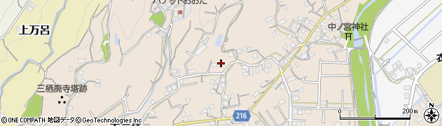 和歌山県田辺市下三栖738周辺の地図