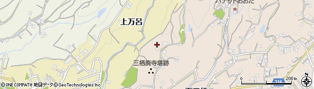 和歌山県田辺市下三栖259周辺の地図