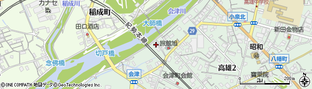 和歌山県田辺市高雄2丁目31周辺の地図