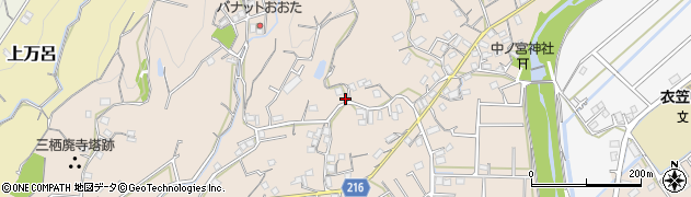 和歌山県田辺市下三栖746周辺の地図