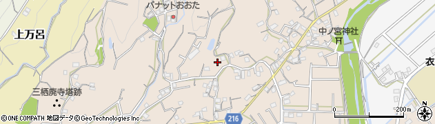 和歌山県田辺市下三栖744周辺の地図