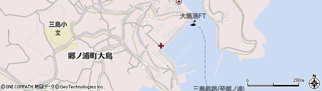 長崎県壱岐市郷ノ浦町大島554-11周辺の地図