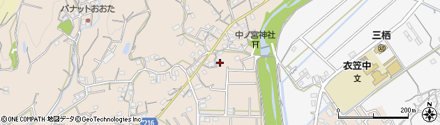和歌山県田辺市下三栖904周辺の地図
