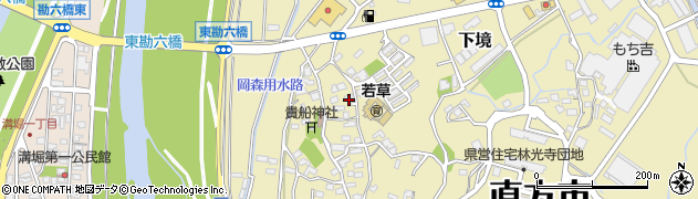 福岡県直方市下境3228周辺の地図