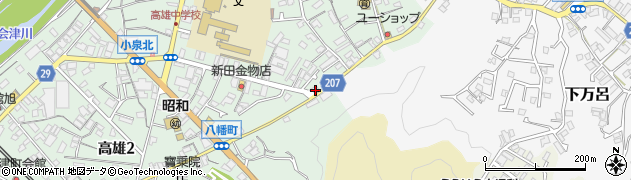寒川紙店周辺の地図