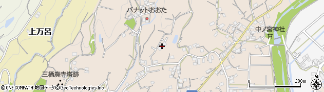 和歌山県田辺市下三栖624周辺の地図